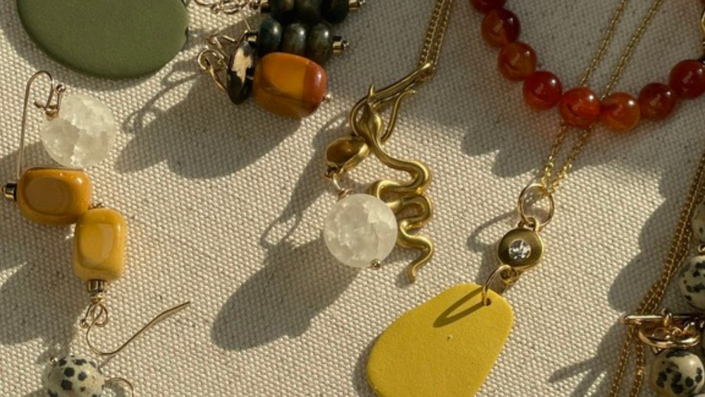 Ceri Hoover jewelry — beaded necklaces, earrings and pendants